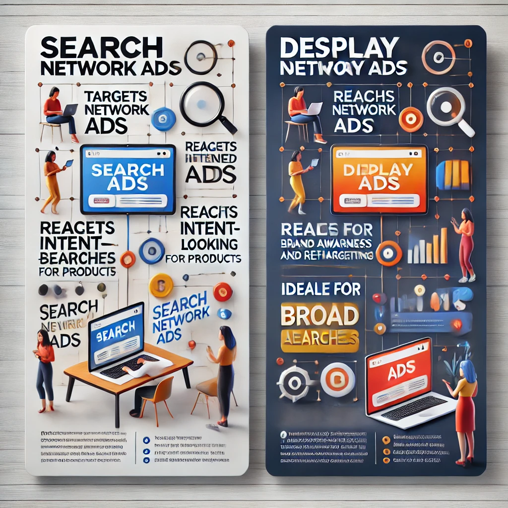 Arama Ağı mı Görüntülü Reklam mı? Hangi Kampanya Türünü Seçmelisiniz?